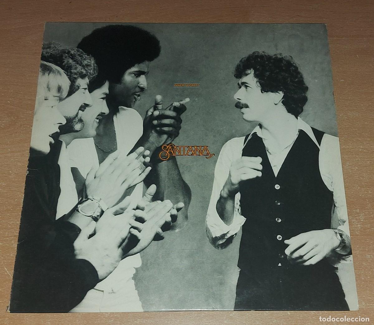 Discos de vinilo: LP SANTANA INNER SECRETS CBS A&Ntilde;O 1978 ENGLAND - Foto 1