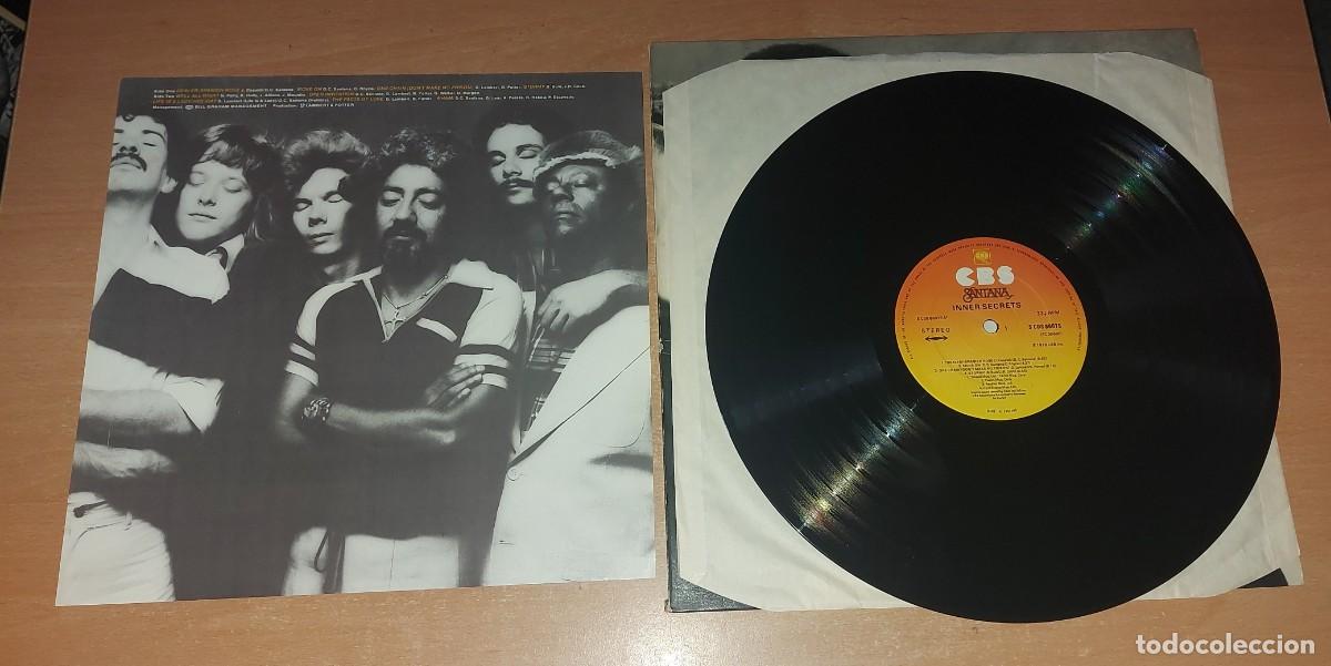 Discos de vinilo: LP SANTANA INNER SECRETS CBS A&Ntilde;O 1978 ENGLAND - Foto 3