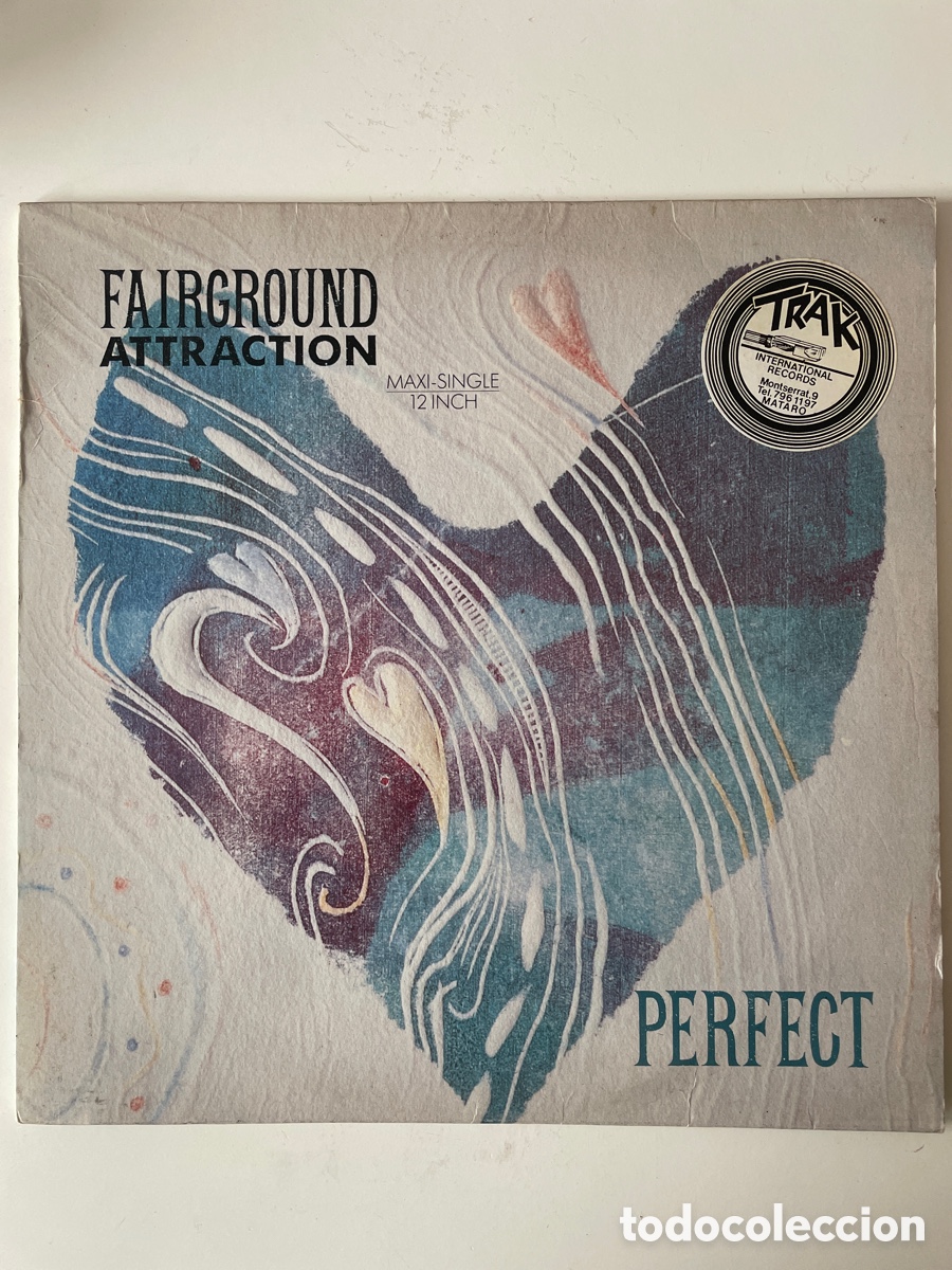 Discos de vinilo: Fairground Attraction Perfect Maxi Single - Foto 1