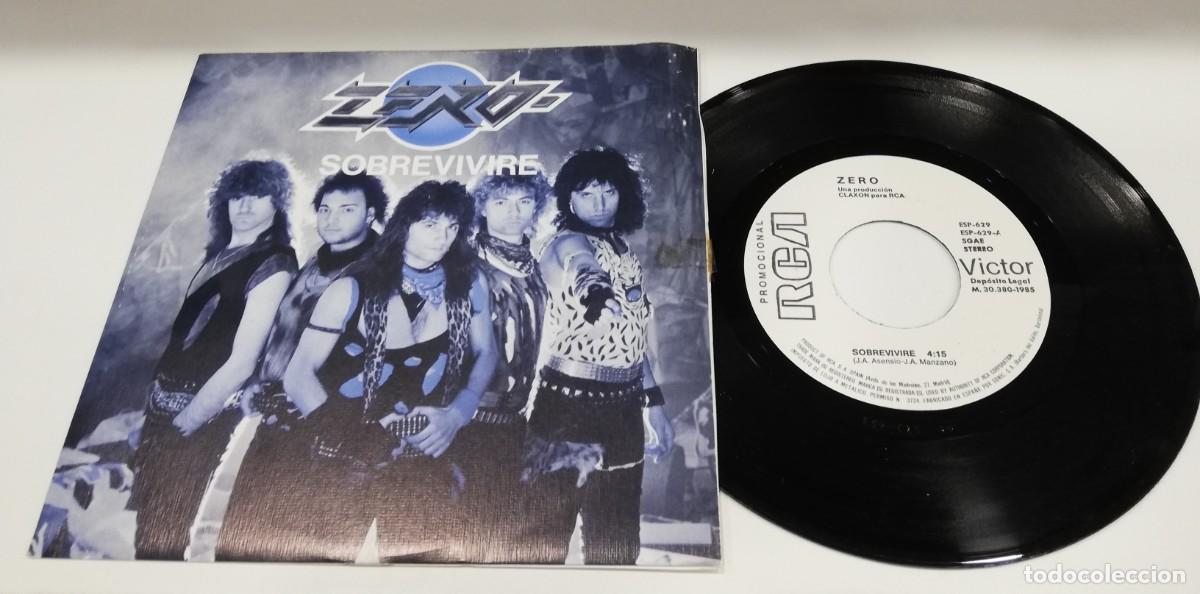 Discos de vinilo: SCO32-Zero - Sobrevivire (7&rdquo;, Promo) - Foto 1