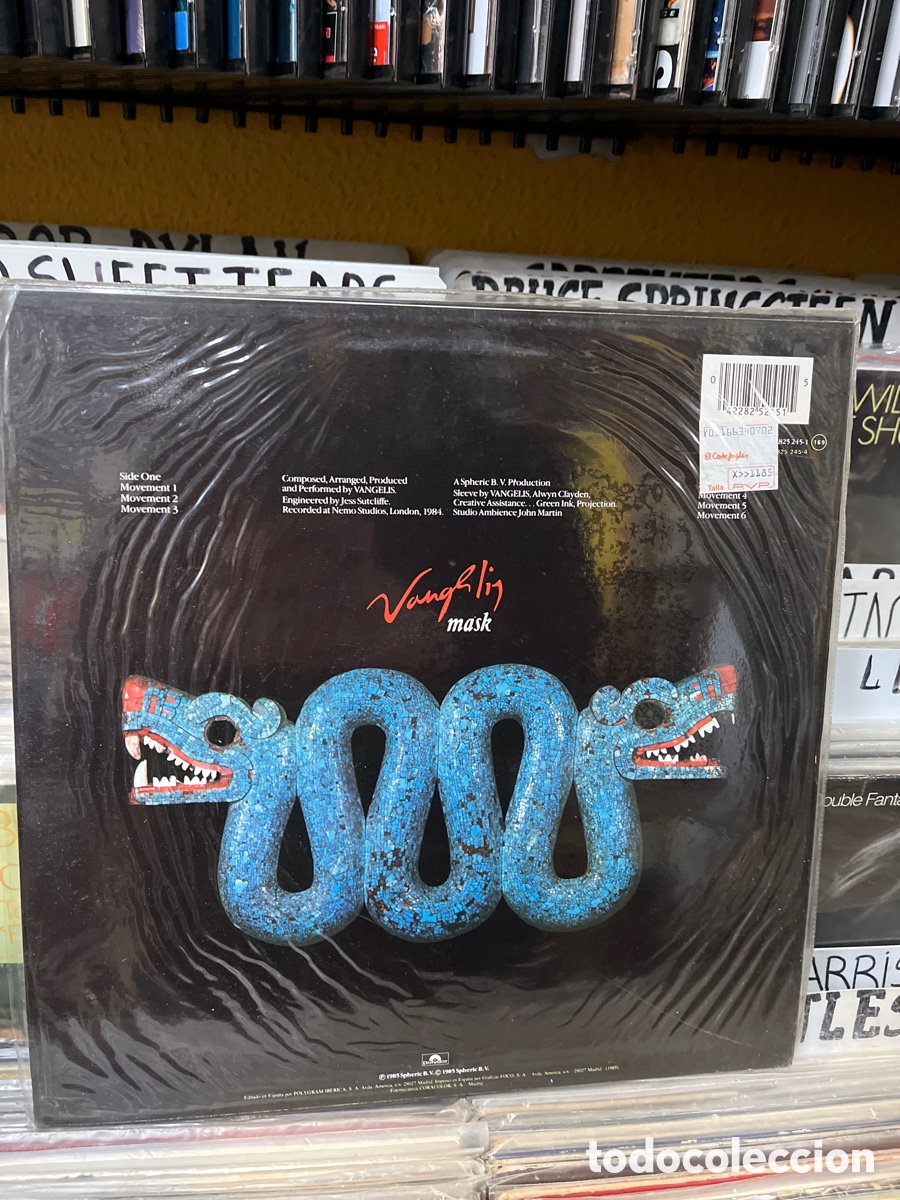 Discos de vinilo: Vangelis mask lp vangelis - Foto 2