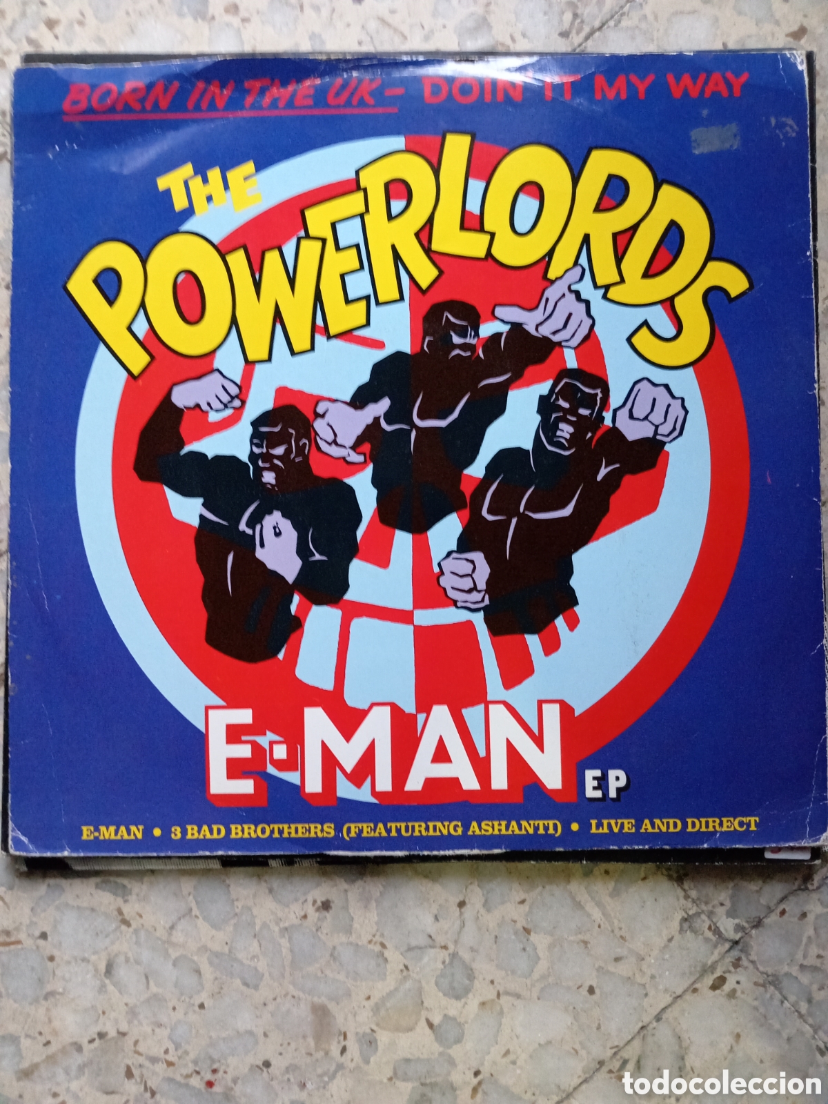 Discos de vinilo: MAXI 12&rdquo; THE POWELORDS E MAN EP - Foto 1