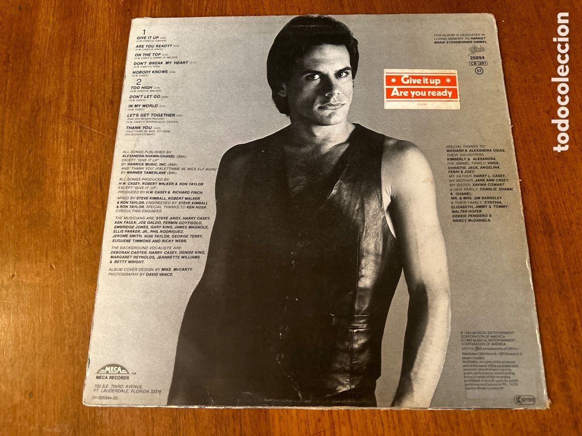 Discos de vinilo: KC TEN - LP. VINILO 1983 - Foto 2