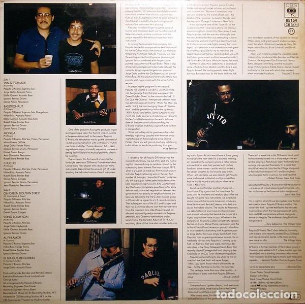 Discos de vinilo: Paquito DRivera &ndash; Blowin - Foto 2