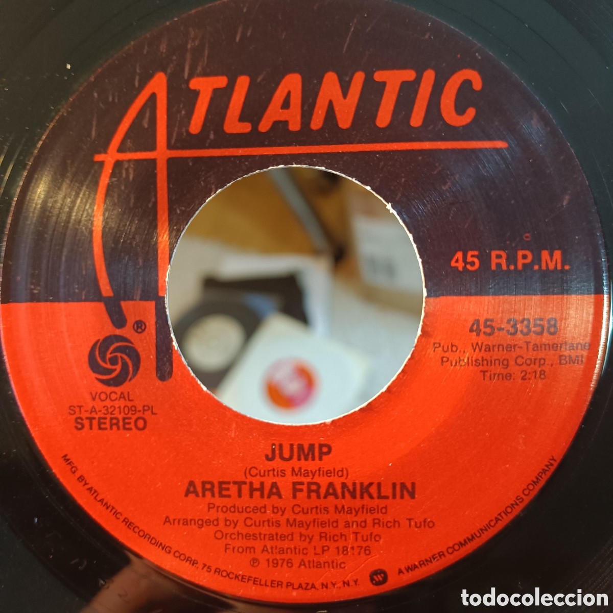 Discos de vinilo: Aretha Franklin &ndash; Jump (Edicion USA) - Foto 1