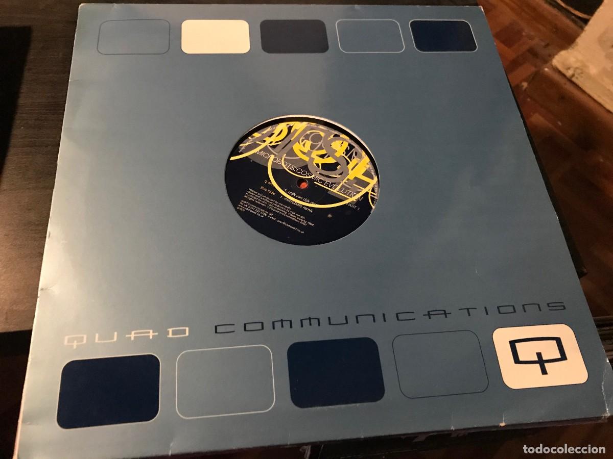 Discos de vinilo: MICROBOTS - COSMIC EVOLUTION 12&rdquo; MAXI UK 2000 QUAD - TRANCE - Foto 1