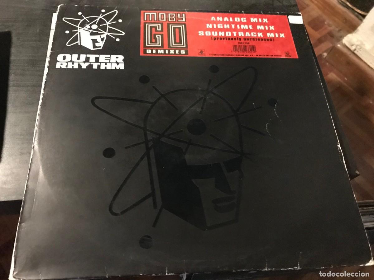 Discos de vinilo: MOBY - GO DEMIXES 12&rdquo; MAXI UK OUTER RHYTHM 1991 - TECHNO - Foto 1