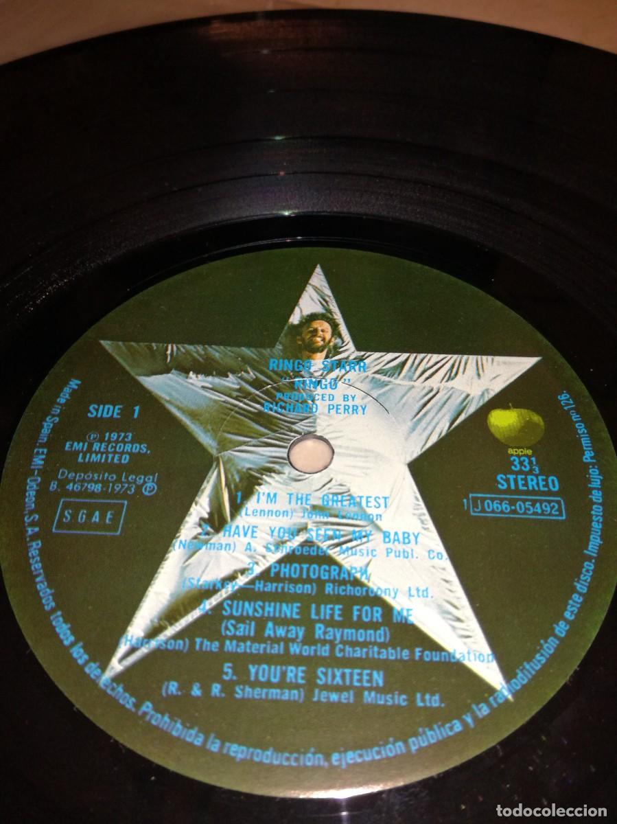 Discos de vinilo: RINGO STARR-RINGO-GATEFOLD-ORIGINAL ESPA&Ntilde;OL 1973 - Foto 4