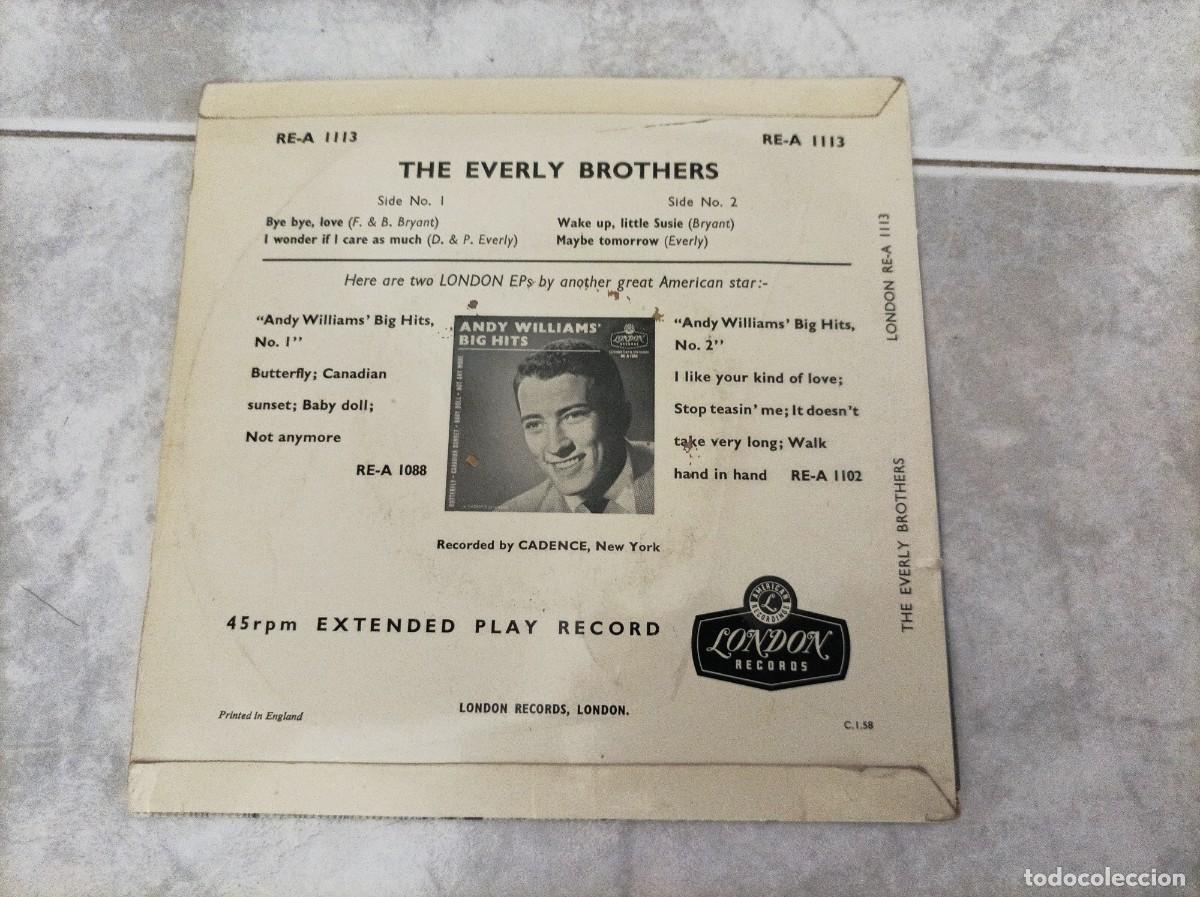 Discos de vinilo: The Everly Brothers ep - Foto 2