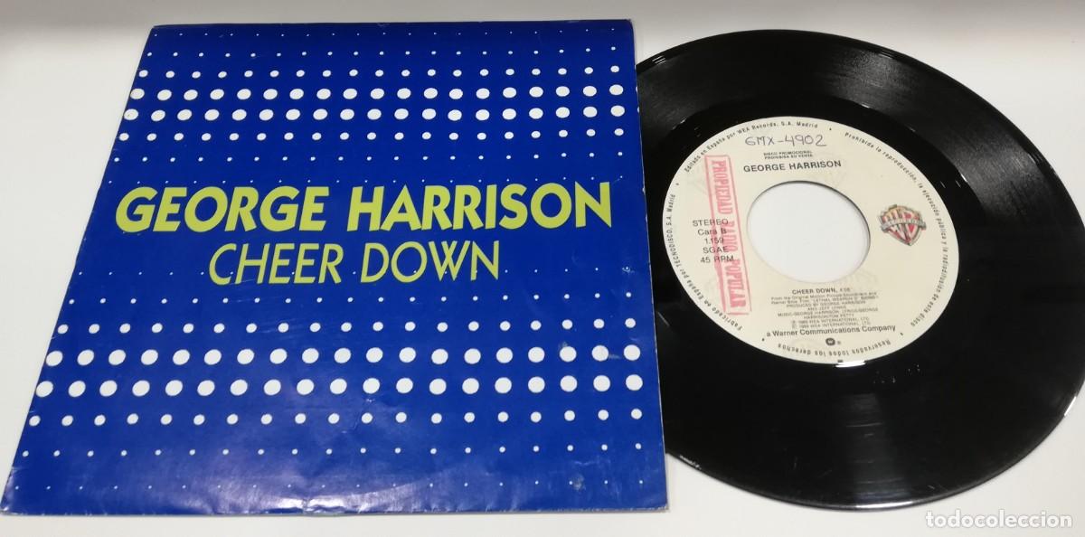 Discos de vinilo: SCO32-George Harrison - Cheer Down (7&rdquo;, Single, Promo) - Foto 1
