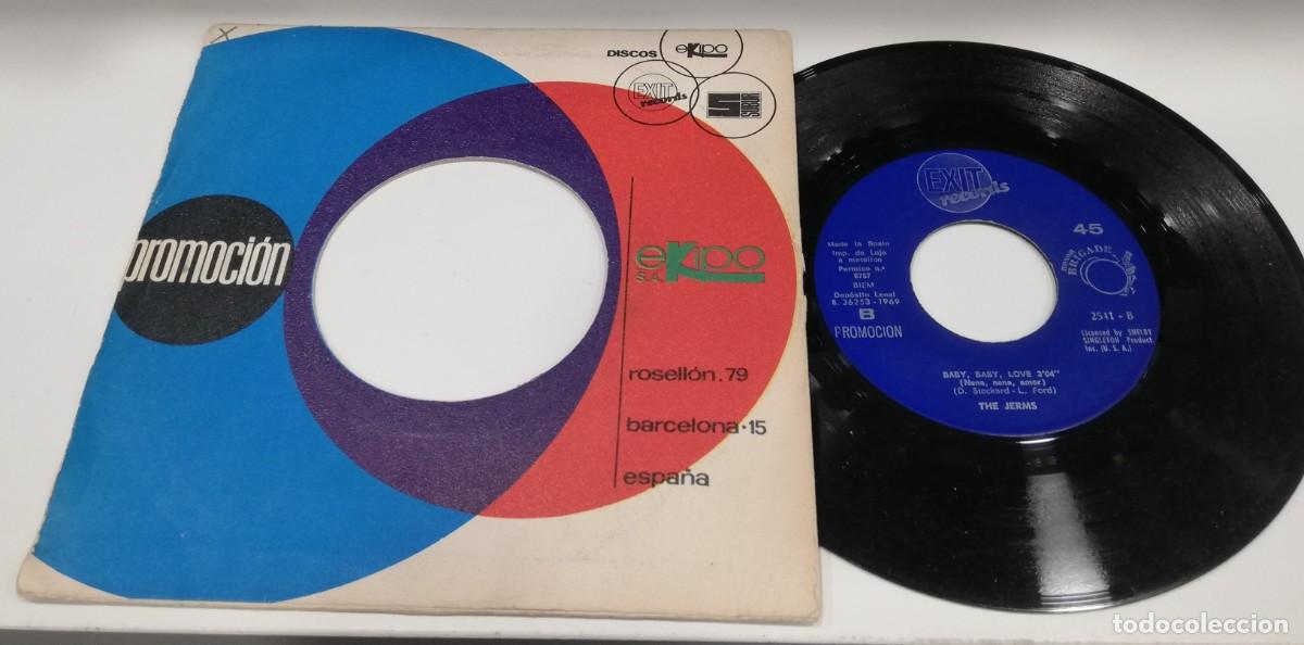 Discos de vinilo: SCO32-The Jerms - Nobody (7&rdquo;, Single, Promo) - Foto 2