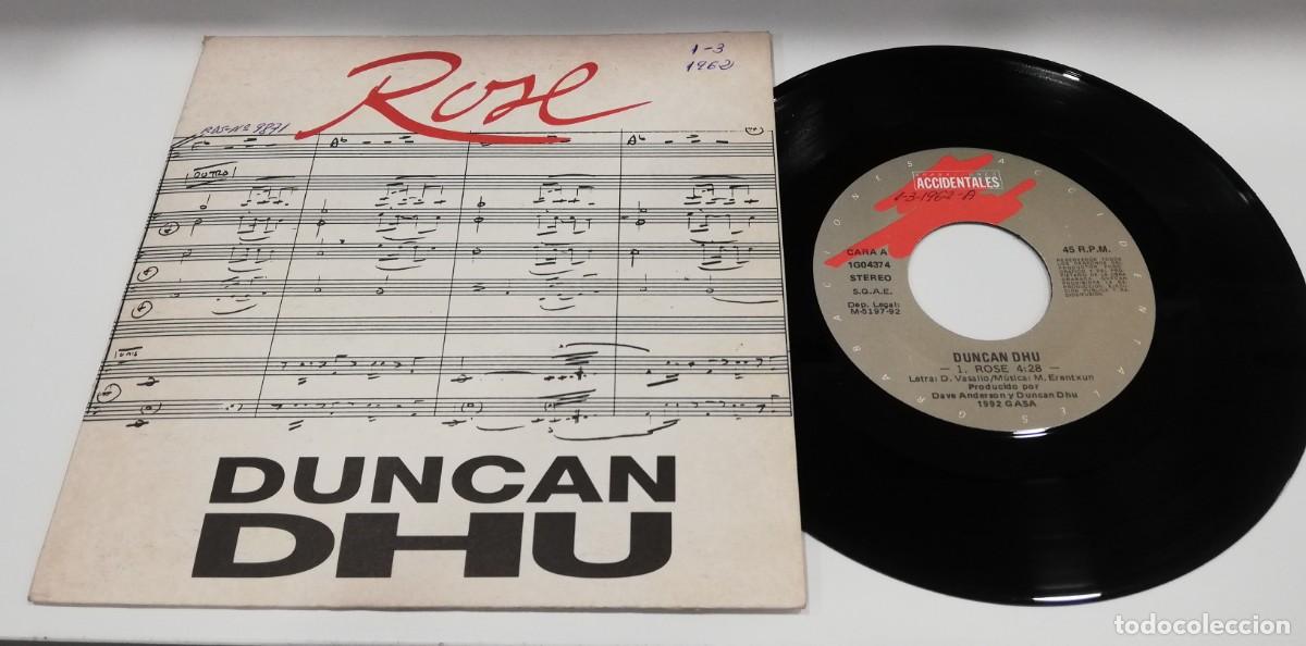 Discos de vinilo: SCO32-Duncan Dhu - Rose (7&rdquo;, Single) - Foto 1