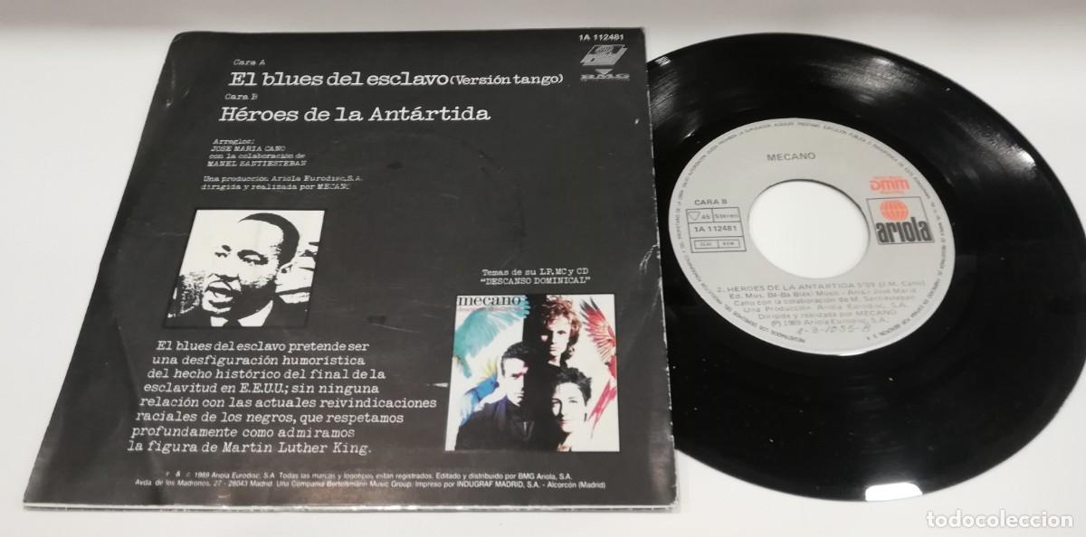 Discos de vinilo: SCO32-Mecano - El Blues Del Esclavo (Version Tango) (7&rdquo;) - Foto 2