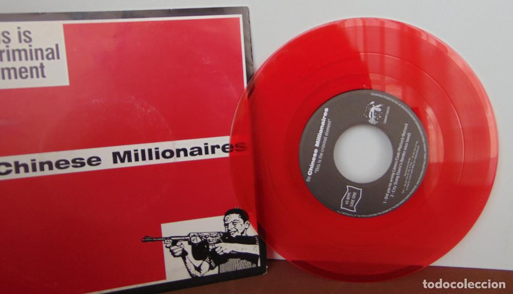 Discos de vinilo: THE CHINESE MILLIONAIRES - DID YOU NO WRONG / CITY SLANG / MISUNDERSTOOD +1 EP - PUNK