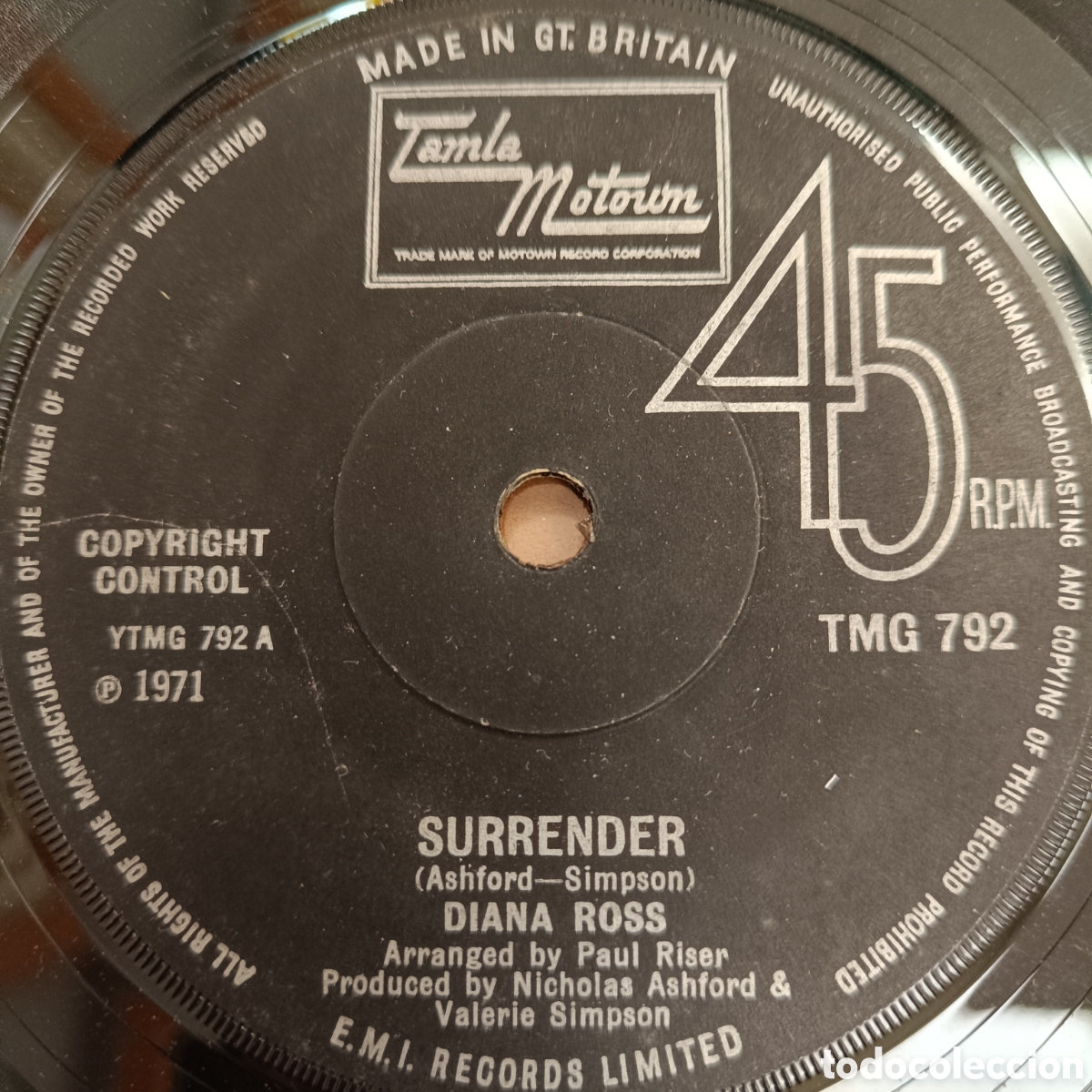 Discos de vinilo: Diana Ross &lrm;&ndash; Surrender - Foto 1
