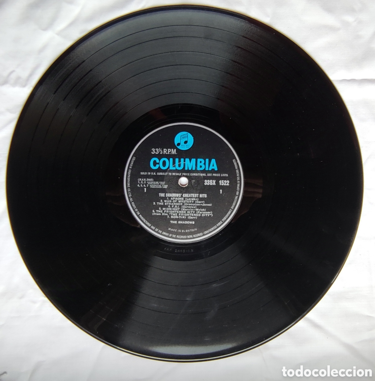 Discos de vinilo: The Shadows,- Greatest Hits,- L.P. - Foto 4