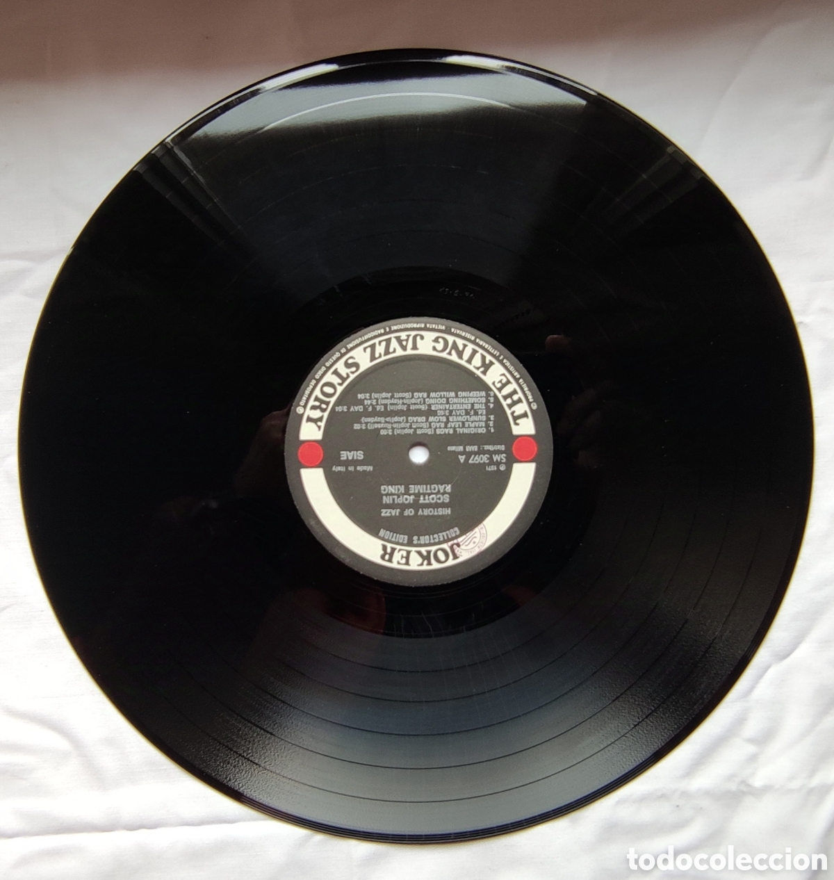 Discos de vinilo: Scott Joplin,- Ragtime King,- Italy,- lp - Foto 4
