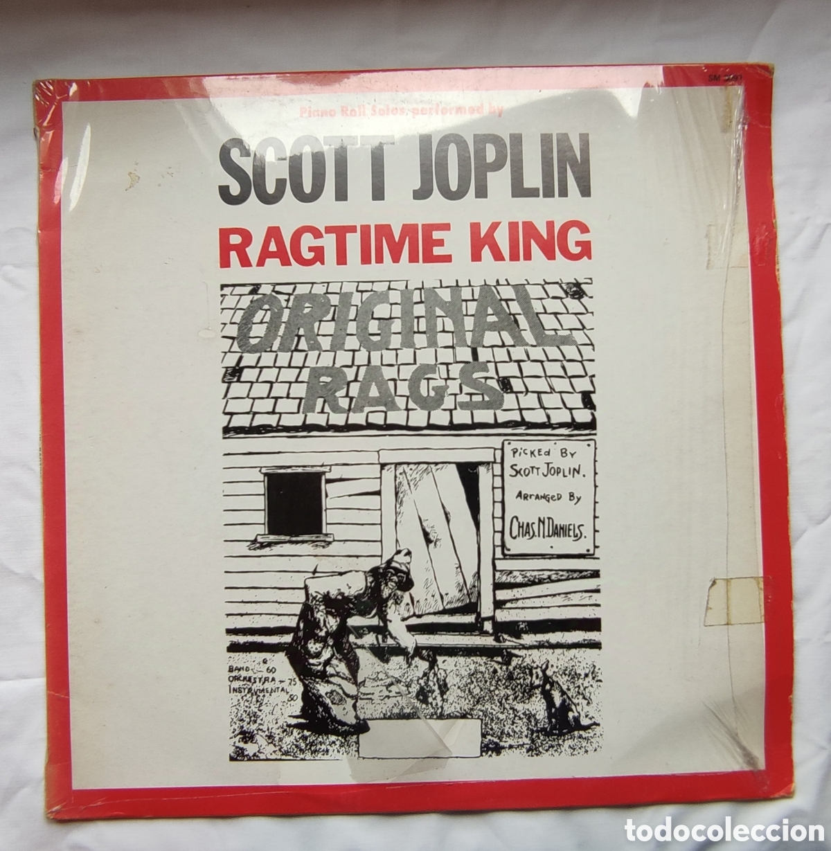 Discos de vinilo: Scott Joplin,- Ragtime King,- Italy,- lp - Foto 1