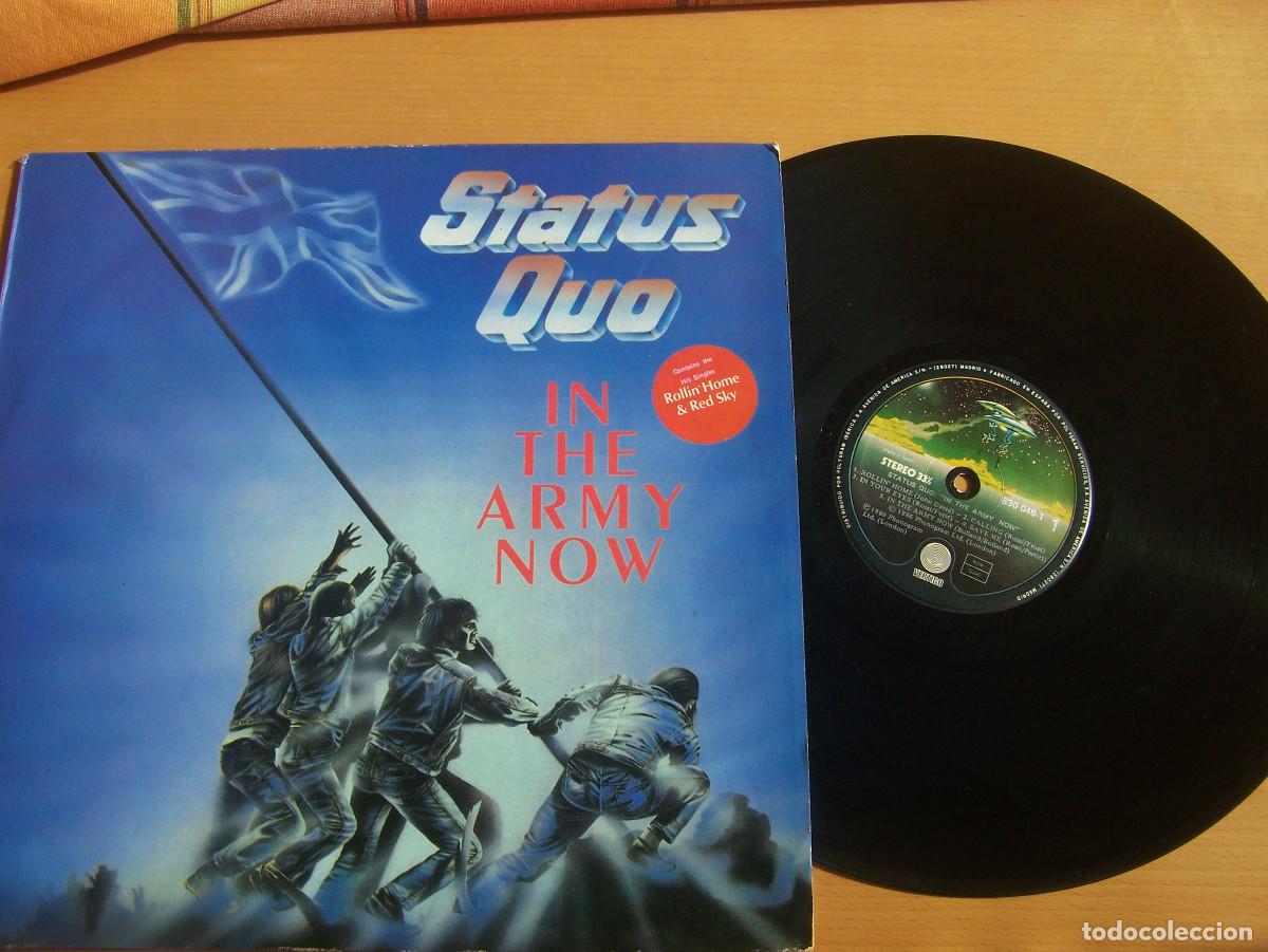 Discos de vinilo: Status Quo- In the army now Lp - Foto 1