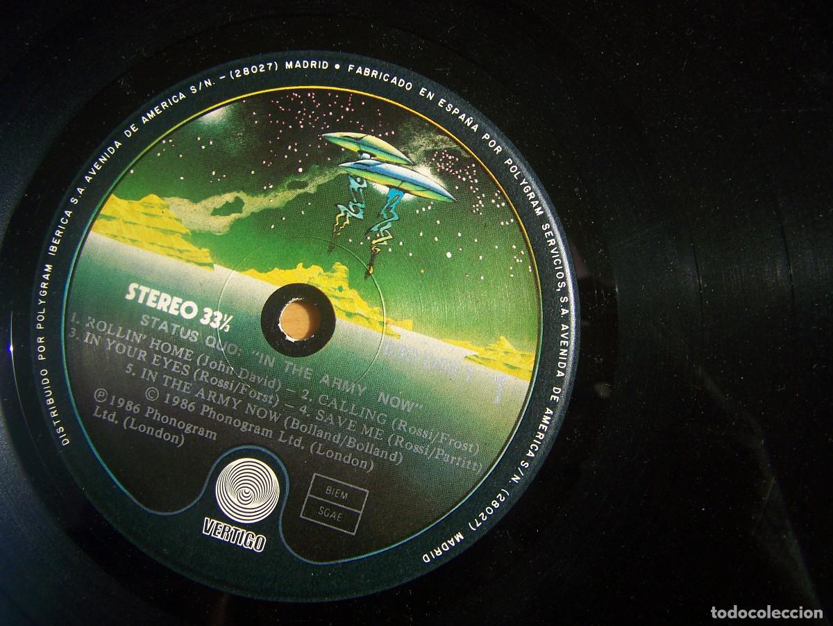 Discos de vinilo: Status Quo- In the army now Lp - Foto 2