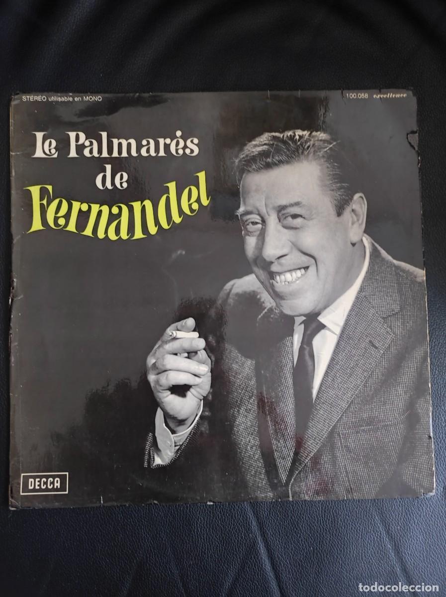 Discos de vinilo: Fernandel &ndash; Le Palmar&egrave;s De Fernandel - 1968 Lp - Foto 1