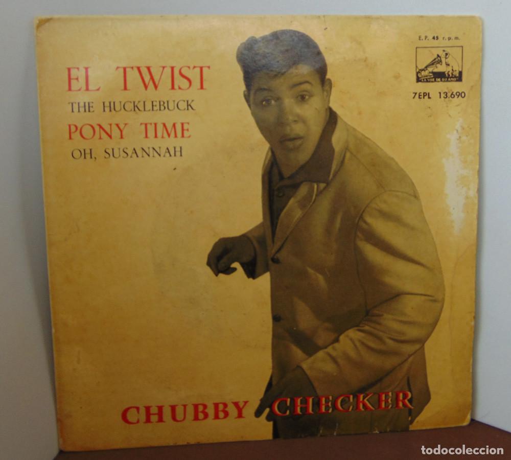 Discos de vinilo: CHUBBY CHECKER - THE TWIST - EP 1961 - Foto 1
