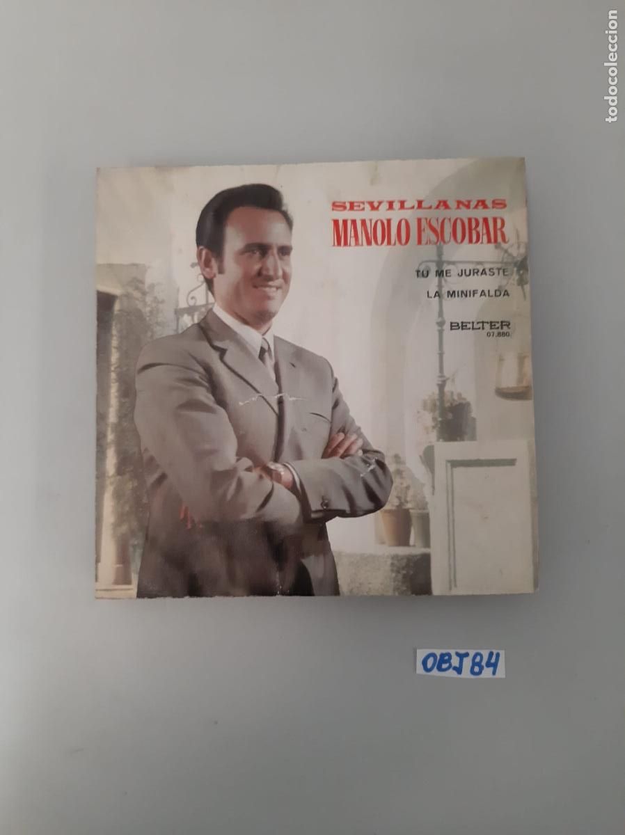 Discos de vinilo: Disco vinilo Manolo Escobar - Foto 1