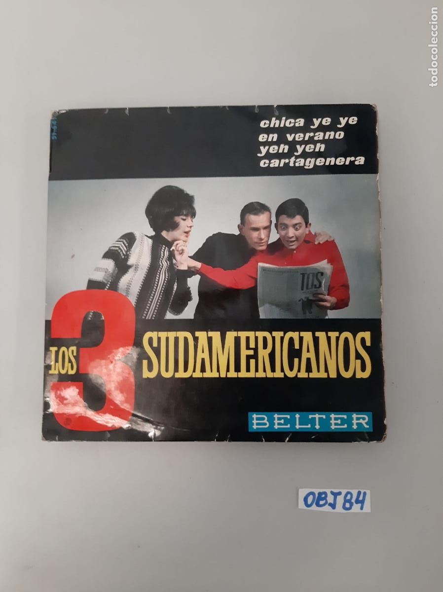 Discos de vinilo: Disco vinilo Los 3 sudamericanos - Foto 1