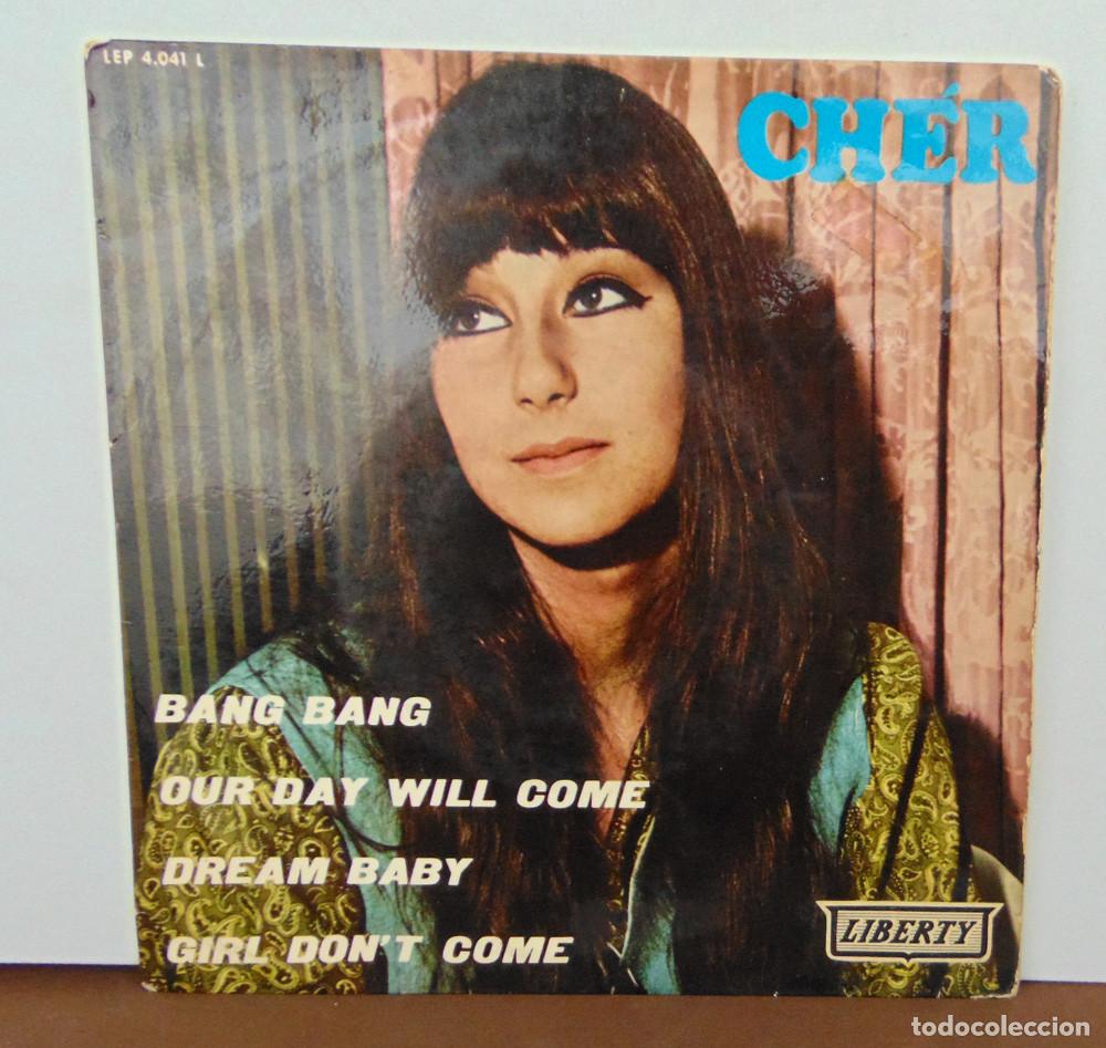 Discos de vinilo: CHER - BANG BANG - EP 1966 - Foto 2
