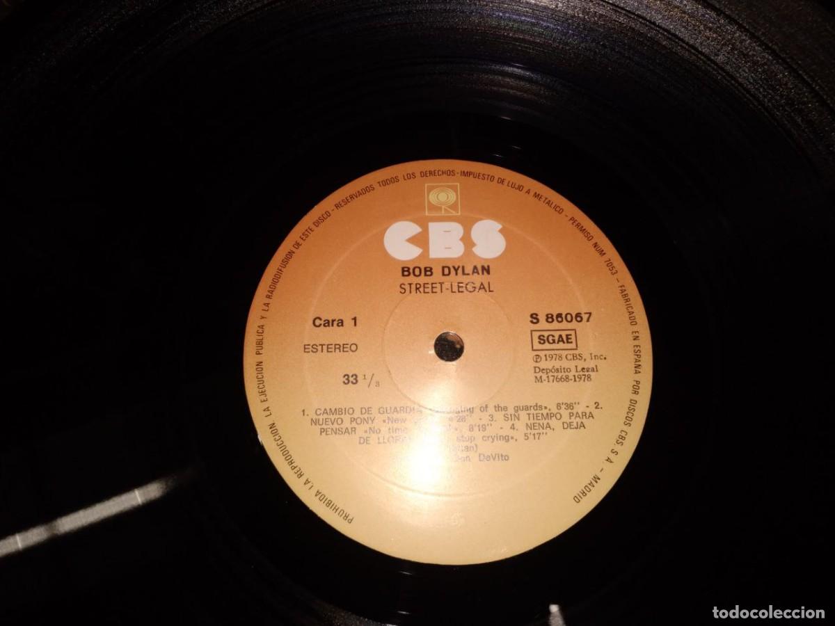 Discos de vinilo: LP. Bob Dylan &ndash; Street-Legal - Foto 3