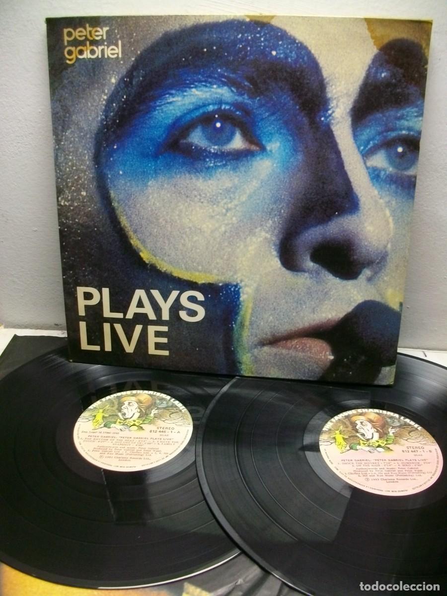 Discos de vinilo: Peter Gabriel &ndash; Plays Live 2 x LP 1983 - Foto 1