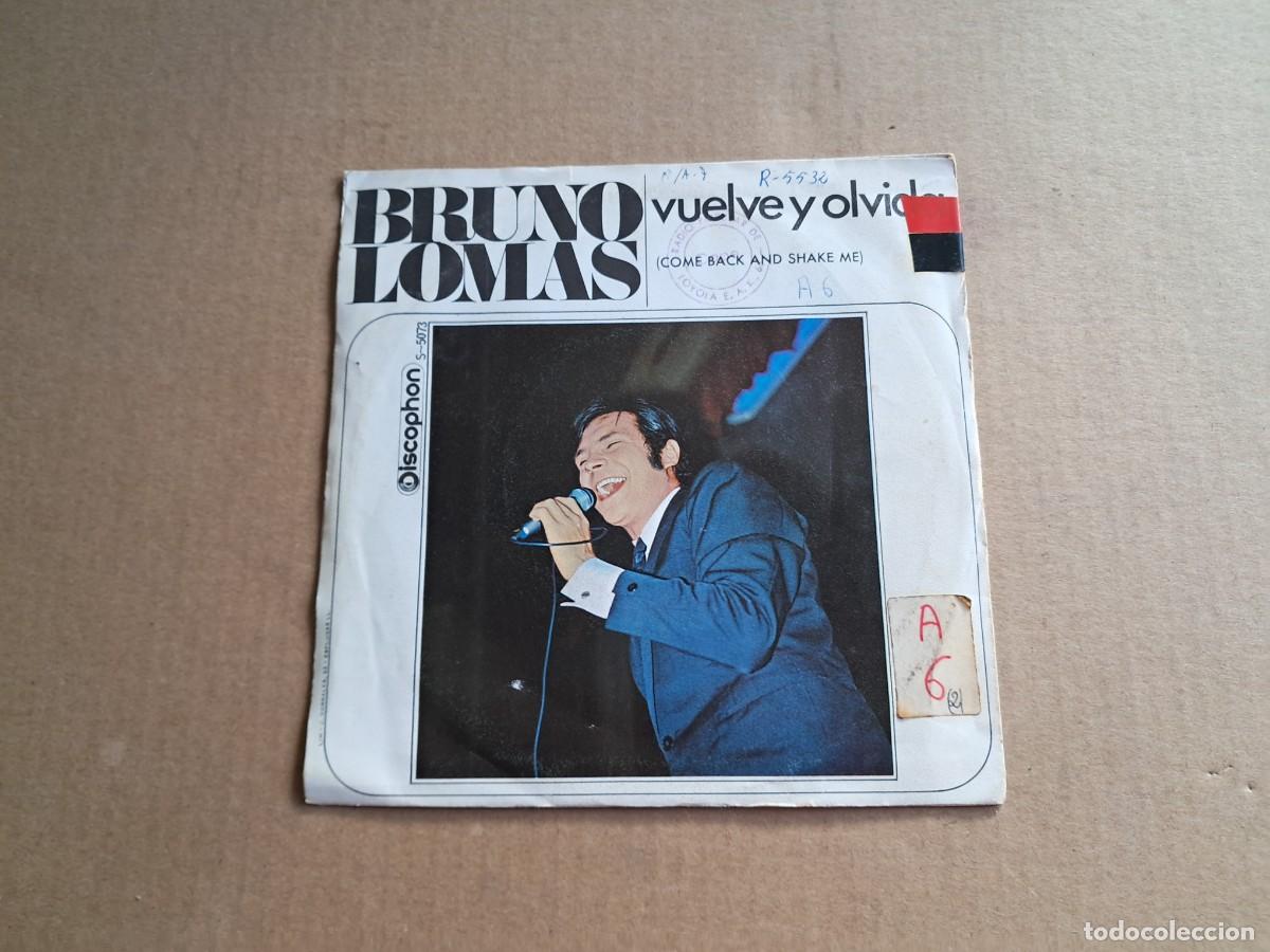 Discos de vinilo: BRUNO LOMAS - ADIOS VERANO ADIOS AMOR SINGLE 1969 - Foto 3