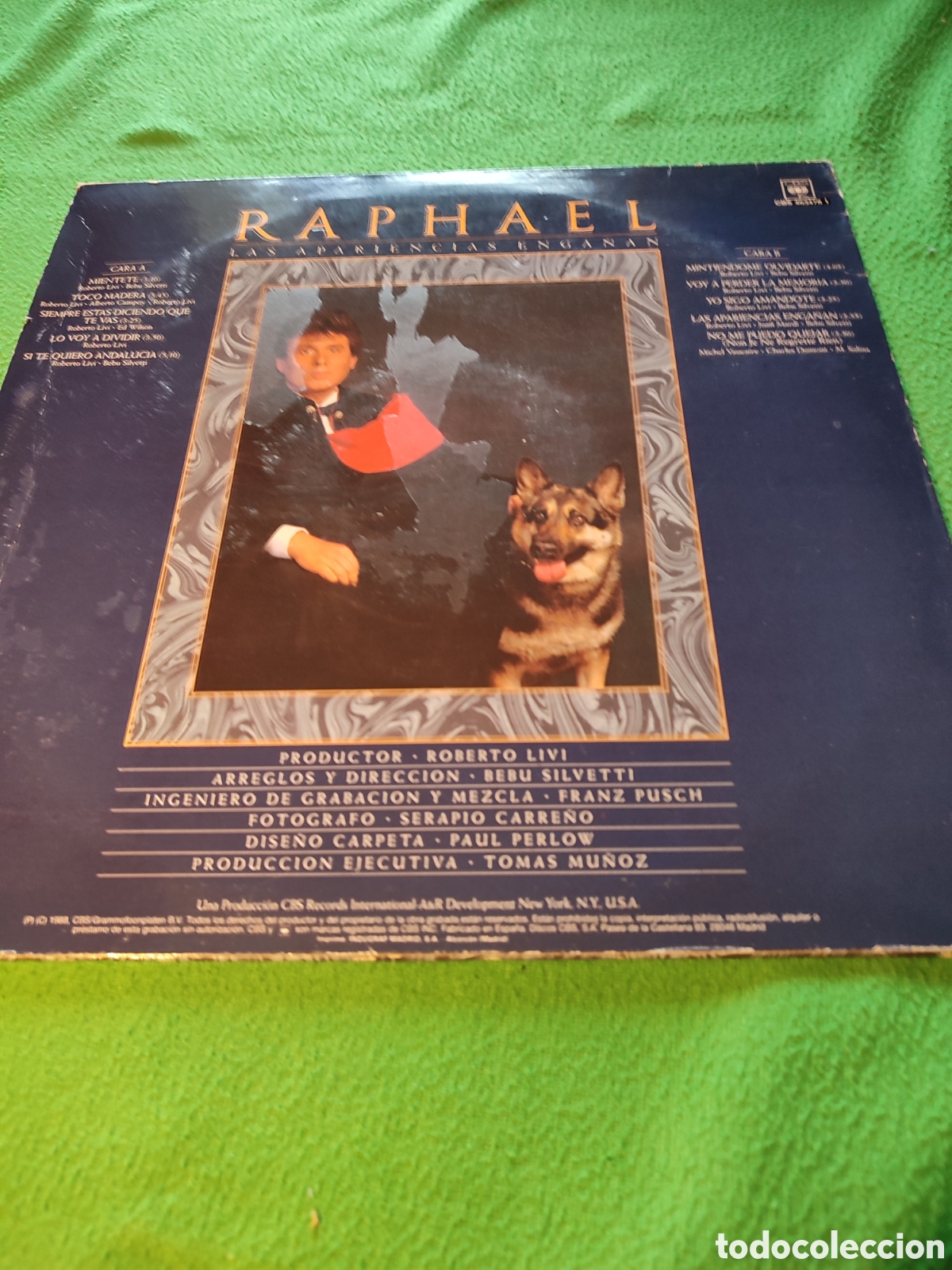 Discos de vinilo: Raphael - Las apariencias enga&ntilde;an - Foto 3