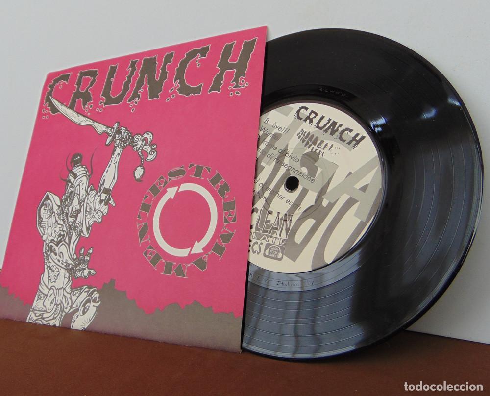 Discos de vinilo: CRUNCH - ESTREMAMENTE - EP 11 TEMAS - HARDCORE PUNK - Foto 4