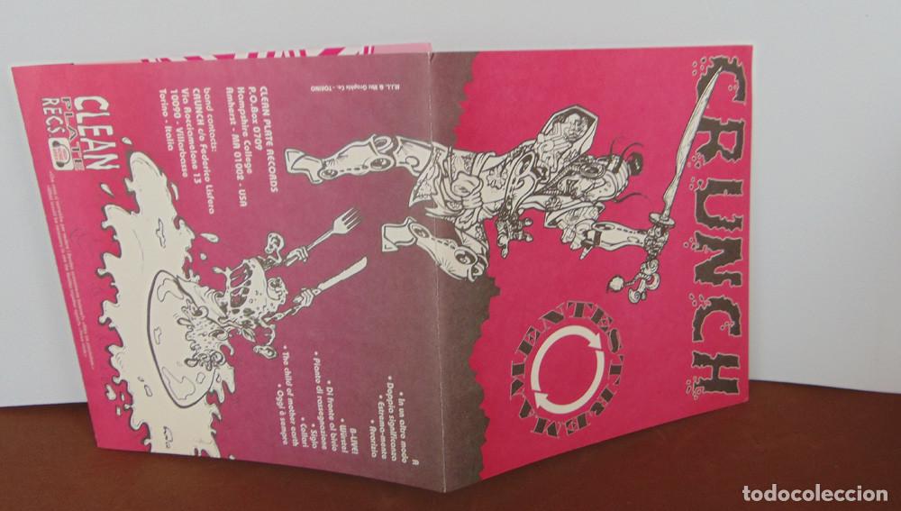 Discos de vinilo: CRUNCH - ESTREMAMENTE - EP 11 TEMAS - HARDCORE PUNK - Foto 6