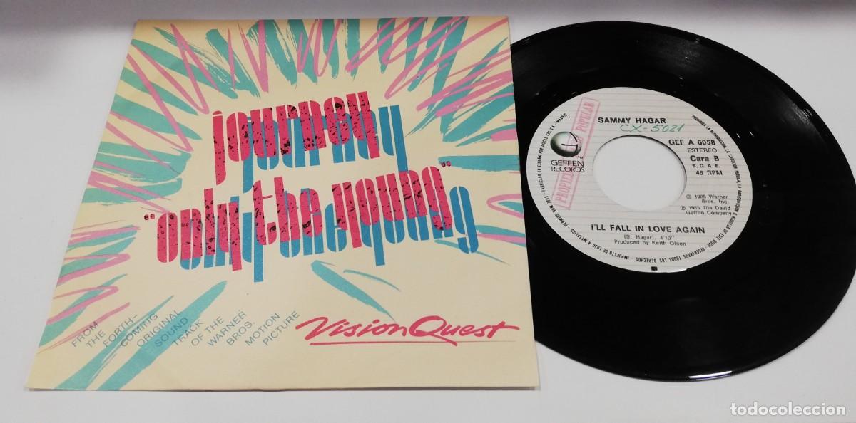 Discos de vinilo: SCO33- Journey - Only The Young (7&rdquo;, Single) - Foto 1