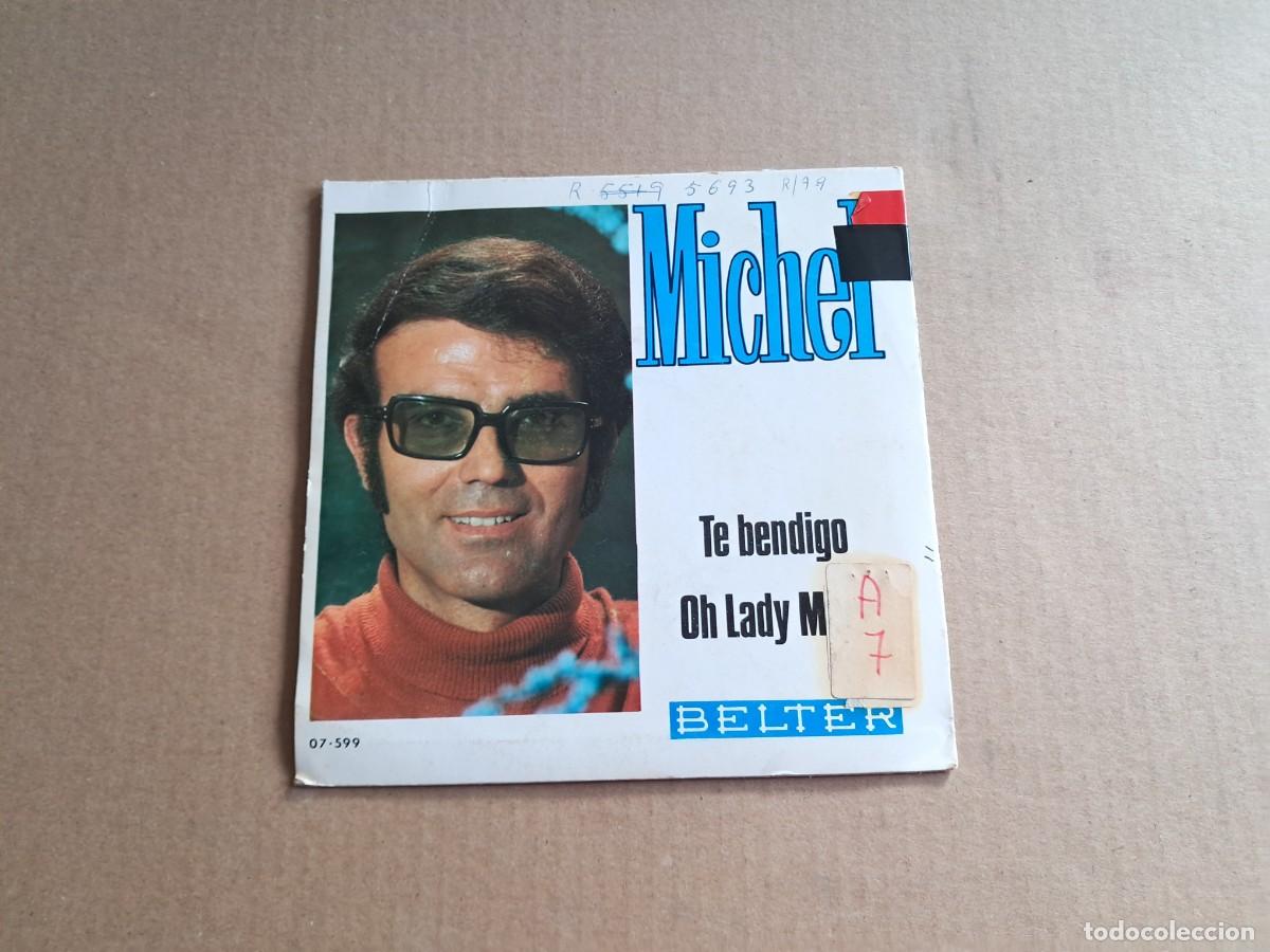 Discos de vinilo: MICHEL - TE BENDIGO SINGLE 1969 - Foto 3