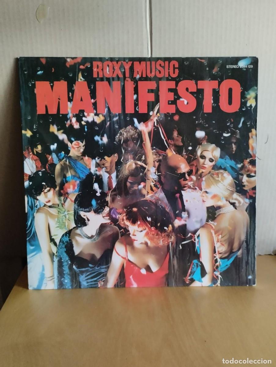Discos de vinilo: ROXY MUSIC ------ MANIFESTO - Foto 1