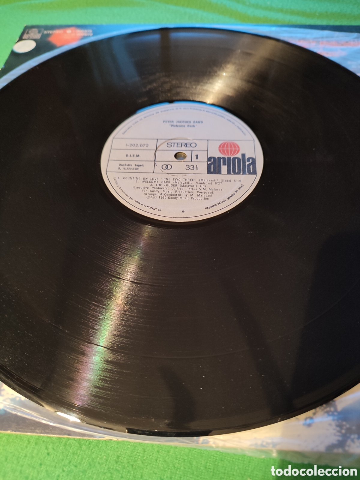 Discos de vinilo: Peter Jacques Band - Welcome back - Foto 3