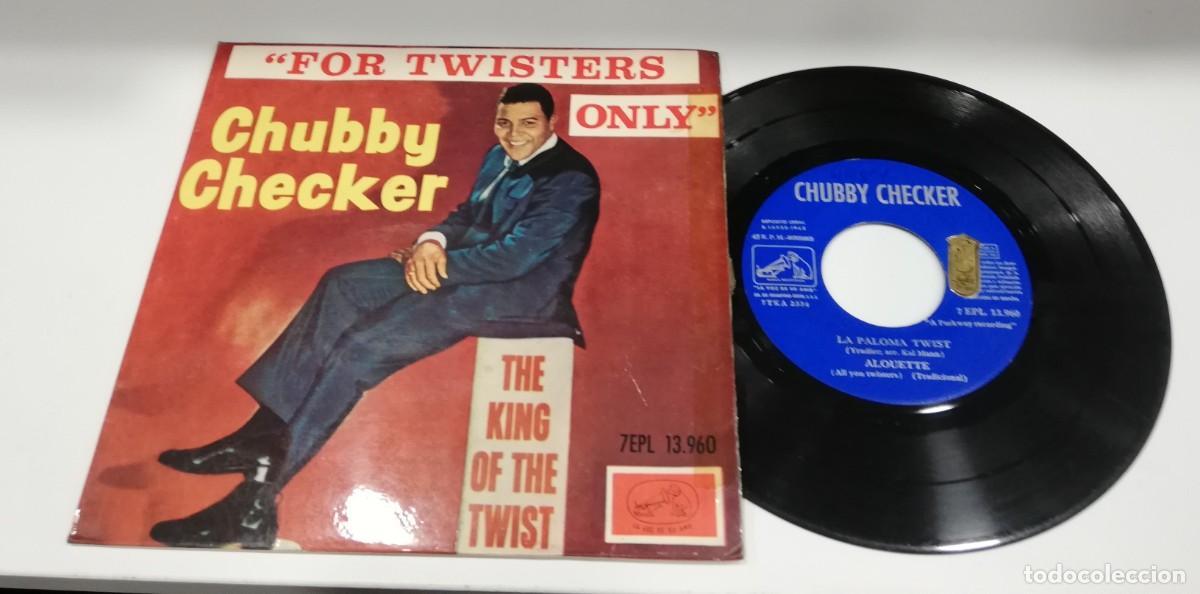 Discos de vinilo: SCO33-Chubby Checker - For Twisters Only (7&rdquo;, EP) - Foto 1