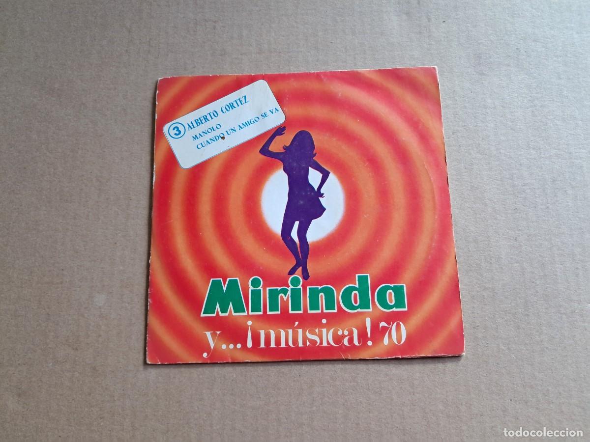 Discos de vinilo: ALBERTO CORTEZ - MANOLO SINGLE 1969 - Foto 1