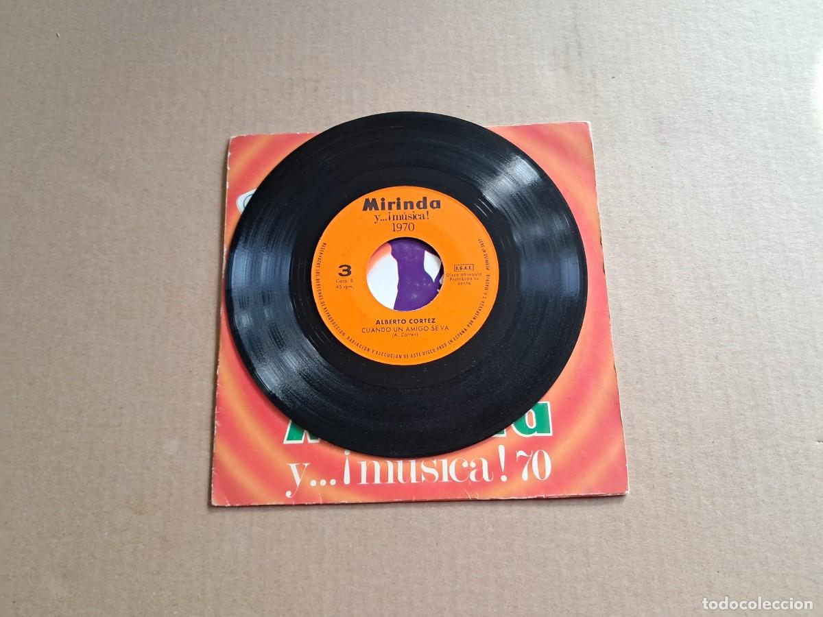Discos de vinilo: ALBERTO CORTEZ - MANOLO SINGLE 1969 - Foto 2