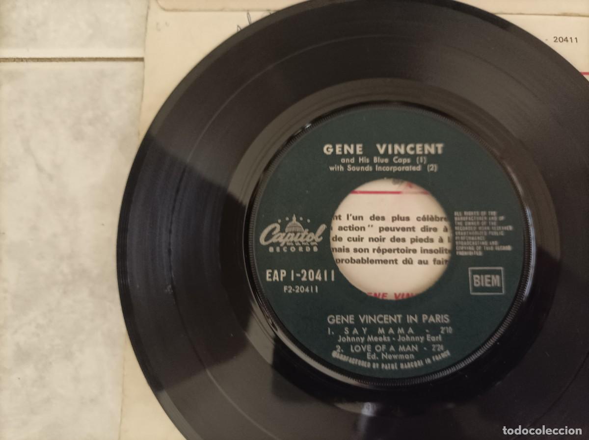 Discos de vinilo: Gene Vincent In Paris ep - Foto 3