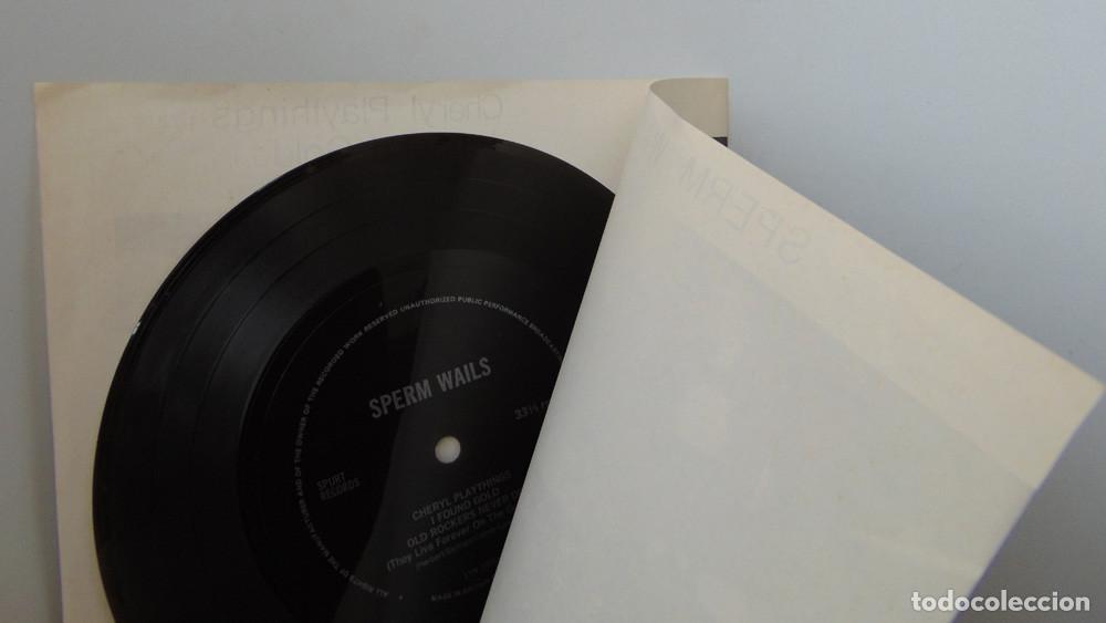 Discos de vinilo: SPERM WAILS - CHERYL PLAYTHINGS - SINGLE FLEXI - Foto 4