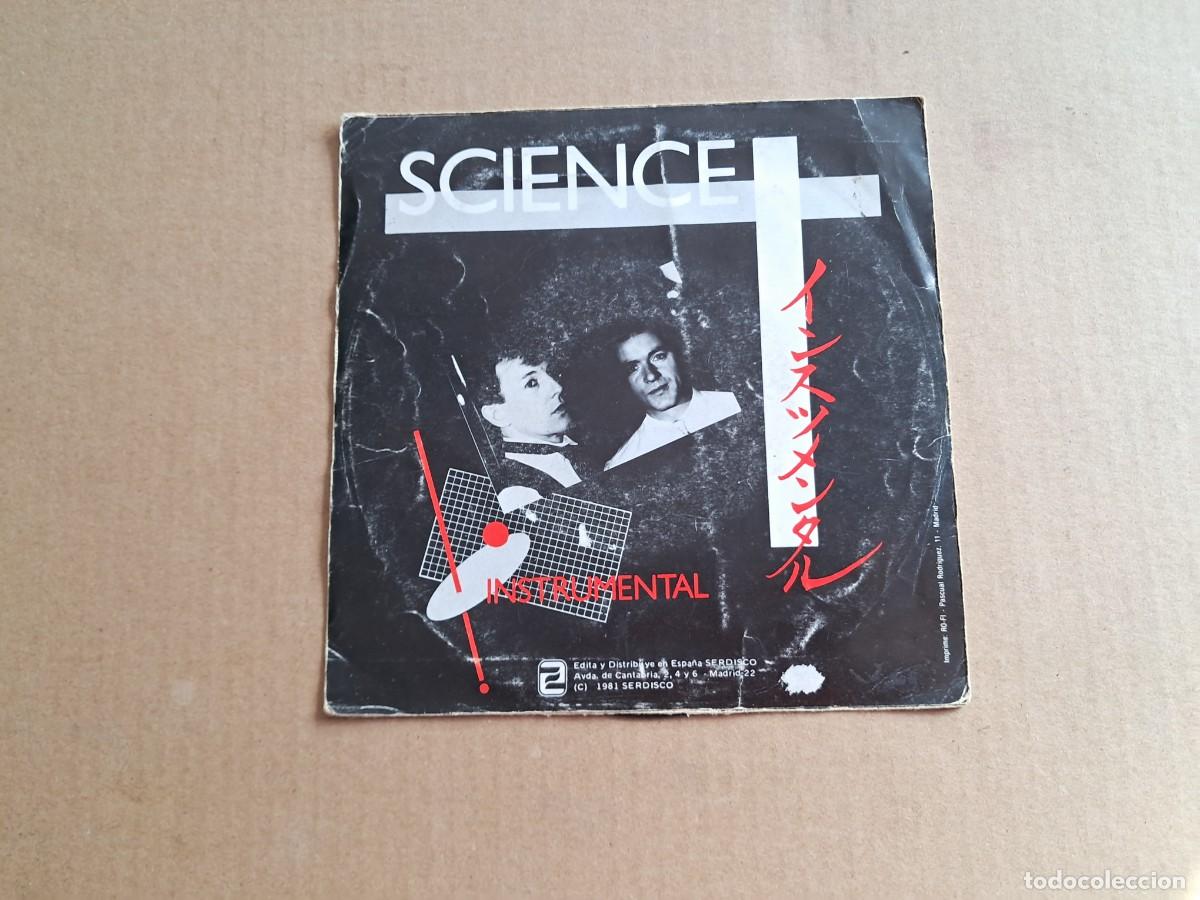 Discos de vinilo: SCIENCE - TOKYO SINGLE 1981 EDICION ESPA&Ntilde;OLA - Foto 3