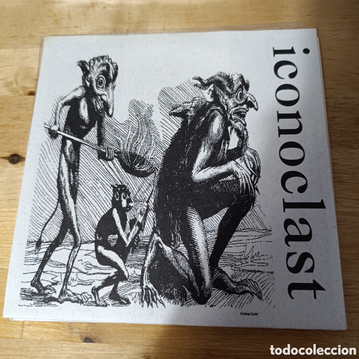 Discos de vinilo: ICONOCLAST - WITS END +3 - EBULLITION - EDICI&Oacute;N USA - Foto 1