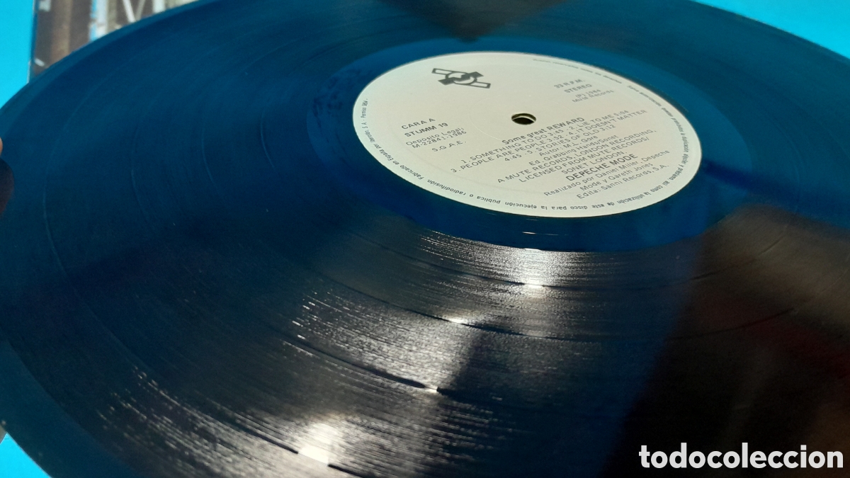 Discos de vinilo: DEPECHE MODE - SOME GREAT REWARD, 1984 - Foto 3