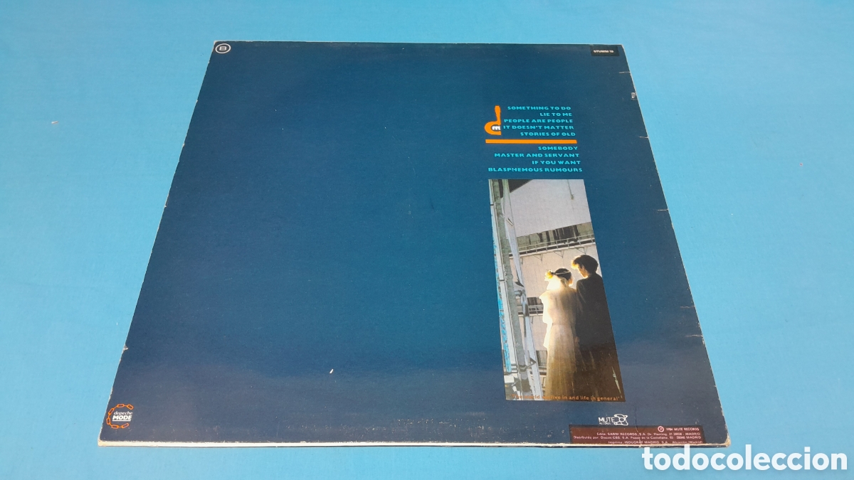Discos de vinilo: DEPECHE MODE - SOME GREAT REWARD, 1984 - Foto 8