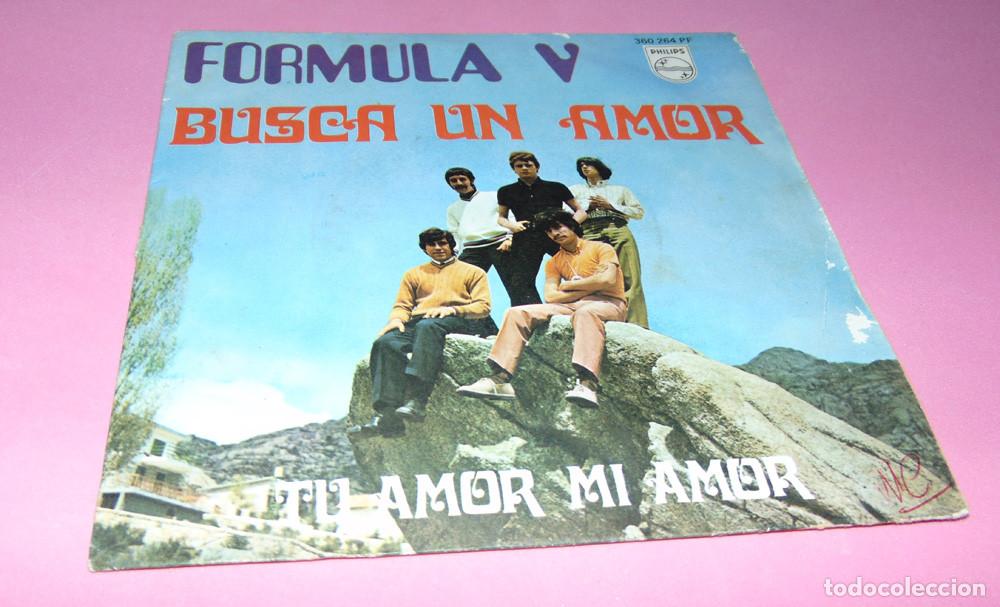 Discos de vinilo: FORMULA V - BUSCA UN AMOR - SINGLE 1969 - Foto 2