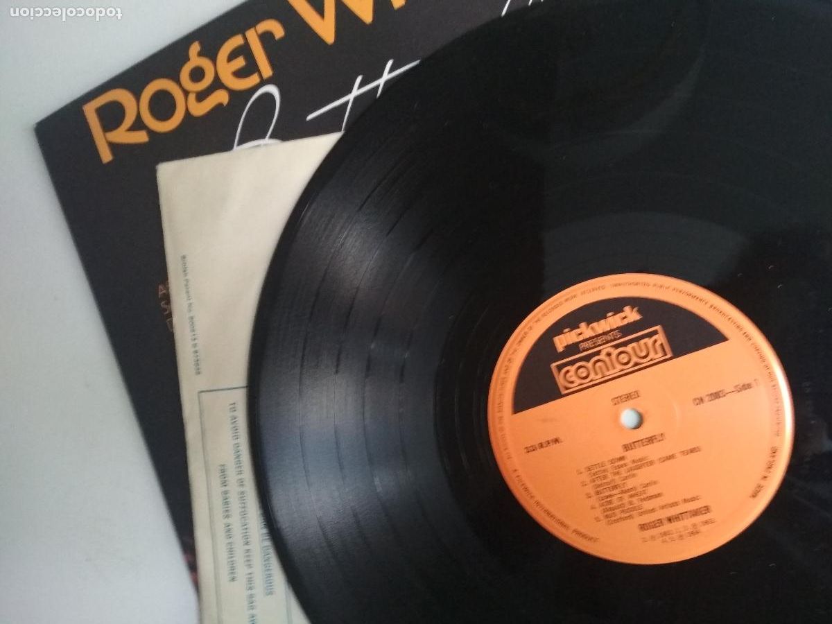 Discos de vinilo: Roger Whittaker - Butterfly ed inglesa - Foto 3